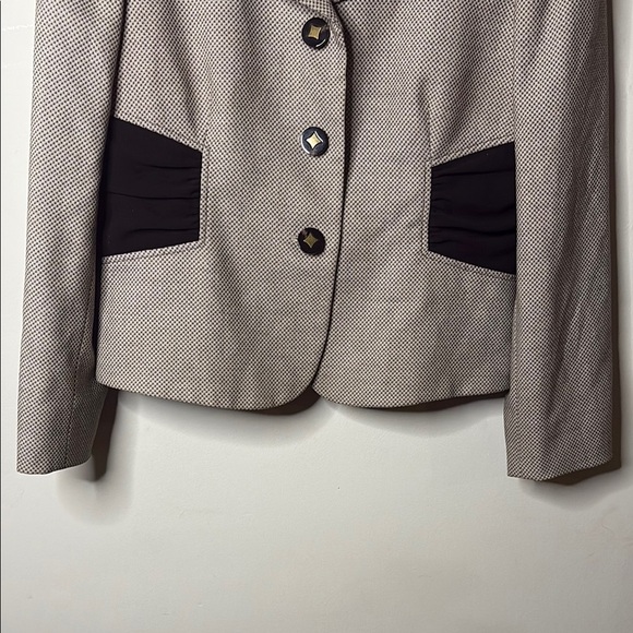 Tahari ASL Women's Blazer - Black and Cream - Picture 3 of 8